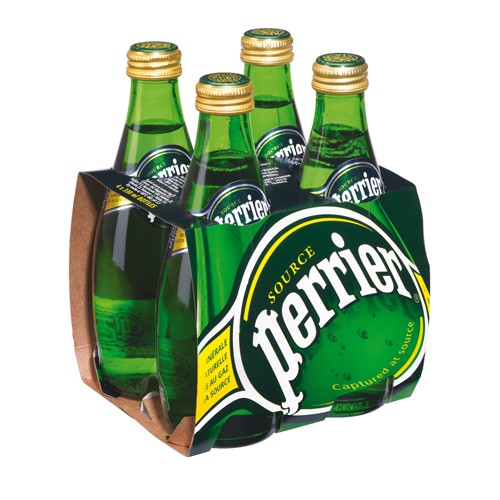 Perrier Sparkling Water, Regular, Glass Bottle - 3179730012564