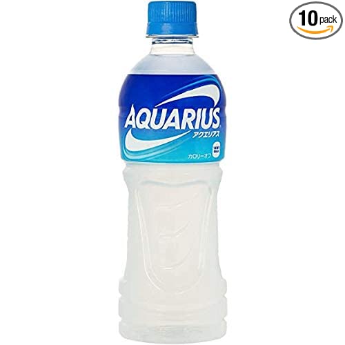  Coca Cola Aquarius PET (500ml) 16.9 fl.oz. (Pack of 10) - MADE IN JAPAN  - 324090337878