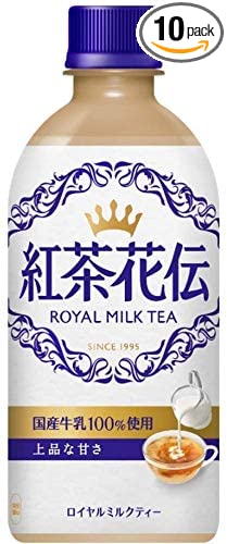 Coca Cola Black Tea Kaden Royal Milk Tea 14.9 fl.oz. (440ml) (Pack of 10) - MADE IN JAPAN - Limited Stock - 324090338912