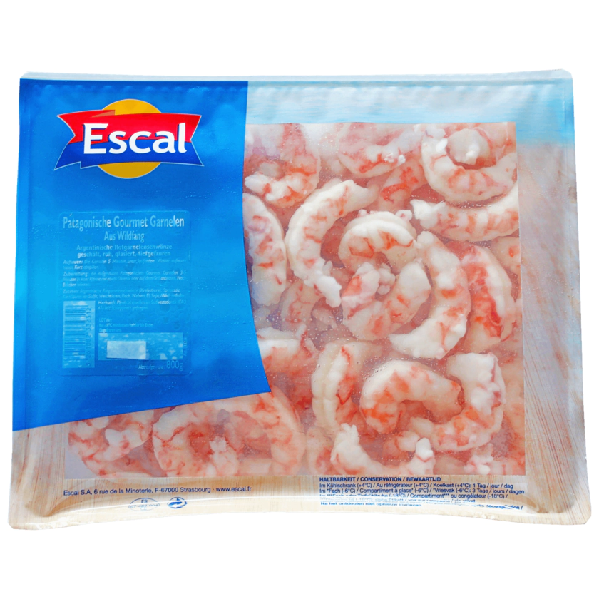 Escal Patagonische Gourmet Garnelen 800g - 3261082332312