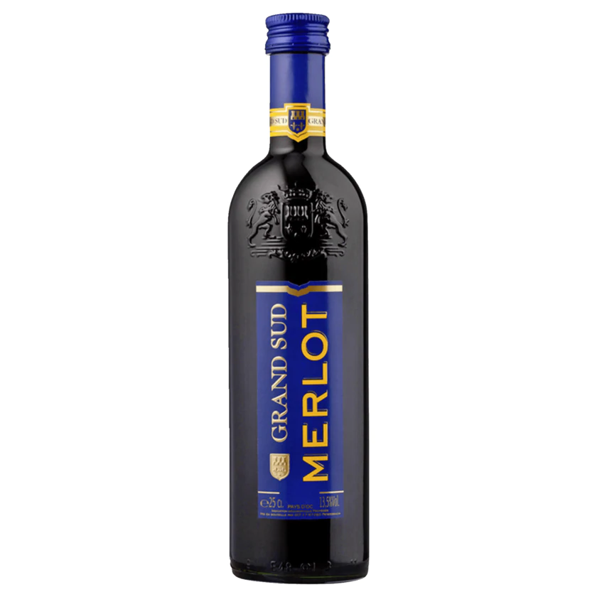 Grand Sud Rotwein Merlot trocken 0,25l - 3263286349226