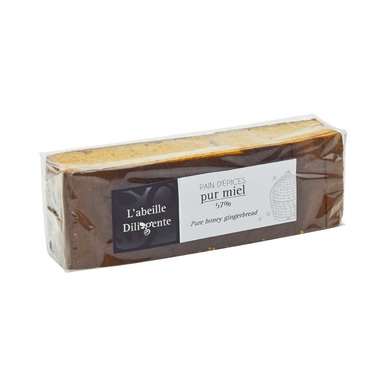 L'Abeille Diligente French Gingerbread with 57% Honey 10.6oz/300 g - 3263629965526