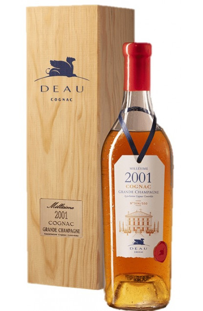 Deau Millesime 2001 Cognac Grande Champagne - 3281461450277