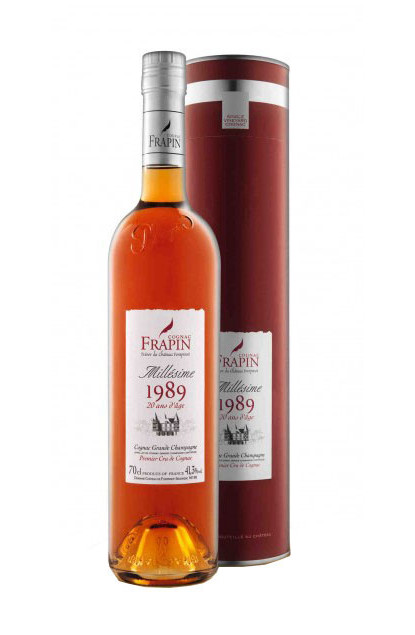Frapin Chateau Fontpinot Millesime 1989 Cognac Grande Champagne - 3305482089701