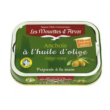 Les Mouettes d'Arvor Anchovies in extra virgin olive oil - 3365625020077