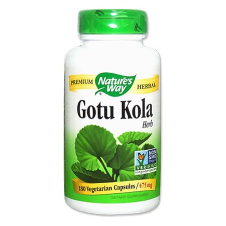 Nature's Way Gotu Kola - 180 Capsules/475 mg certified - 336741400862