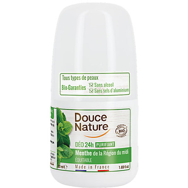 Douce Nature Deodorant roll-on mint 50 ml/1.69 fl.oz - 3380380071409