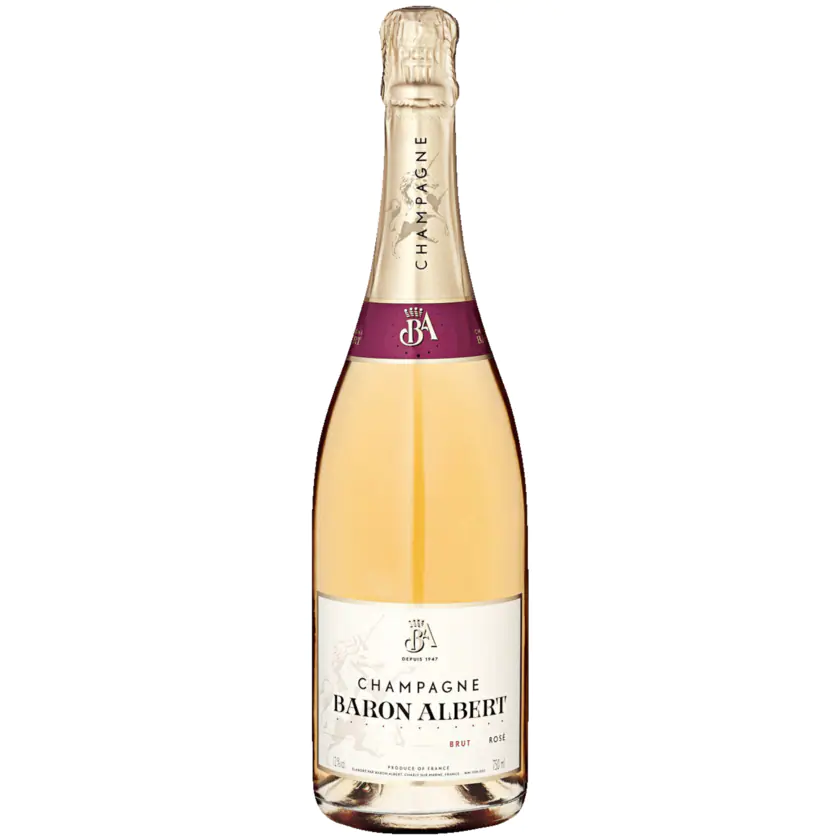 Baron Albert Champagner Rosé Brut 0,75l - 3384250003231