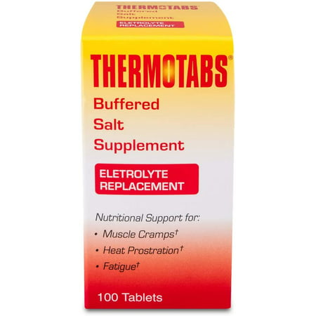 Buffered Thermotabs Salt Supplement Tablets - 100 Ea - 338485863354