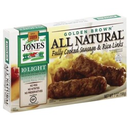 Jones Dairy Farm Sausage & Rice Links - 33900000368