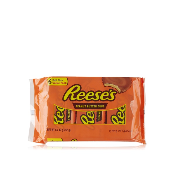 Reeses peanut butter cups 6x42g - Waitrose UAE & Partners - 34000490349