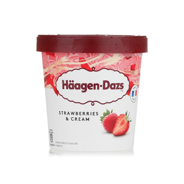 Häagen-Dazs strawberry ice cream 460ml - Waitrose UAE & Partners - 3415581105759