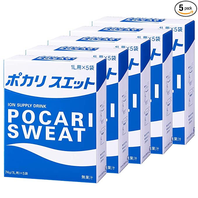  Pocari Sweat 74g (for 1L) X5 bags X5 piece set  - 343602123976