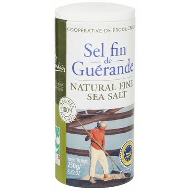 Le Guerandais Natural Grey Fine Sea Salt 250g/8.82 oz - 3445850061370