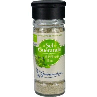 Le Guerandais Fine Salt with Organic Herbs Shaker 85g /2.99 oz - 3445850071331