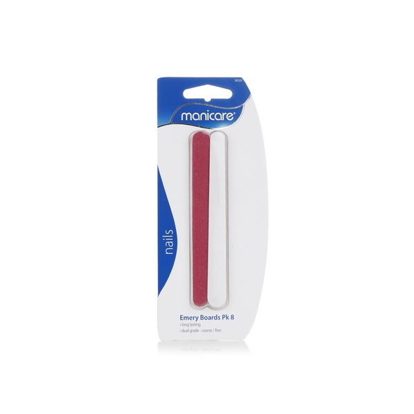 Manicare emery boards 8 pack - Waitrose UAE & Partners - 34533385006