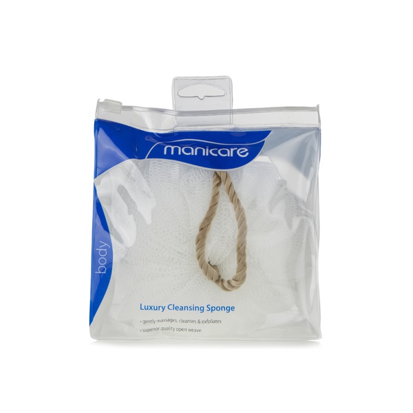 Manicare white cleansing sponge - Waitrose UAE & Partners - 34533457017