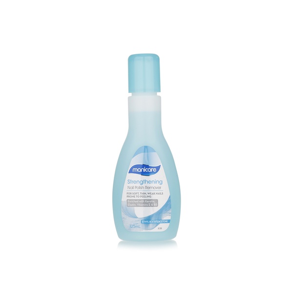 Manicare strengthening nail polish remover 125ml - Waitrose UAE & Partners - 34533812007