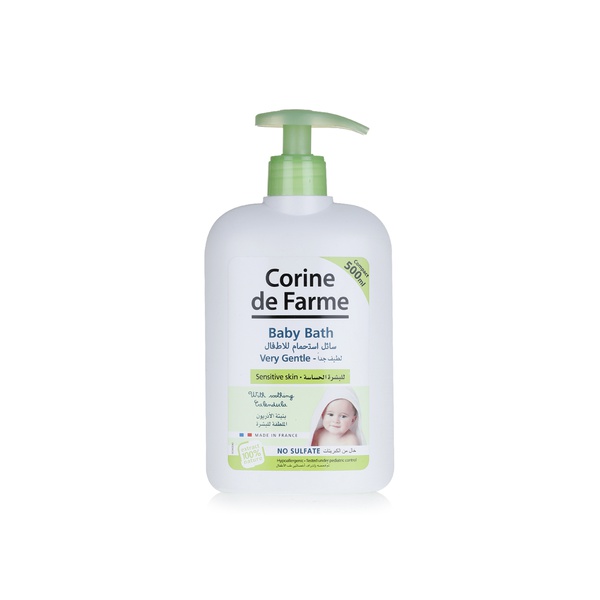 Corine De Farme sulfate free baby bath 500ml - Waitrose UAE & Partners - 3468080109957
