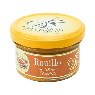 Delices du Luberon French Rouille w/ Espelette Chili Pepper 90g (3.2 oz) - 3498976199960