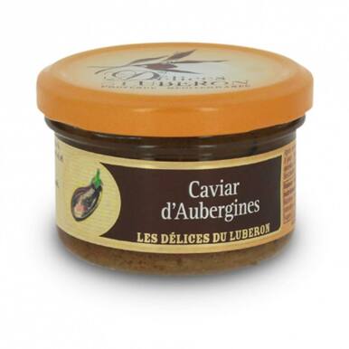 Delices du Luberon Eggplant caviar 90g (3.1 oz) - 3498976555421