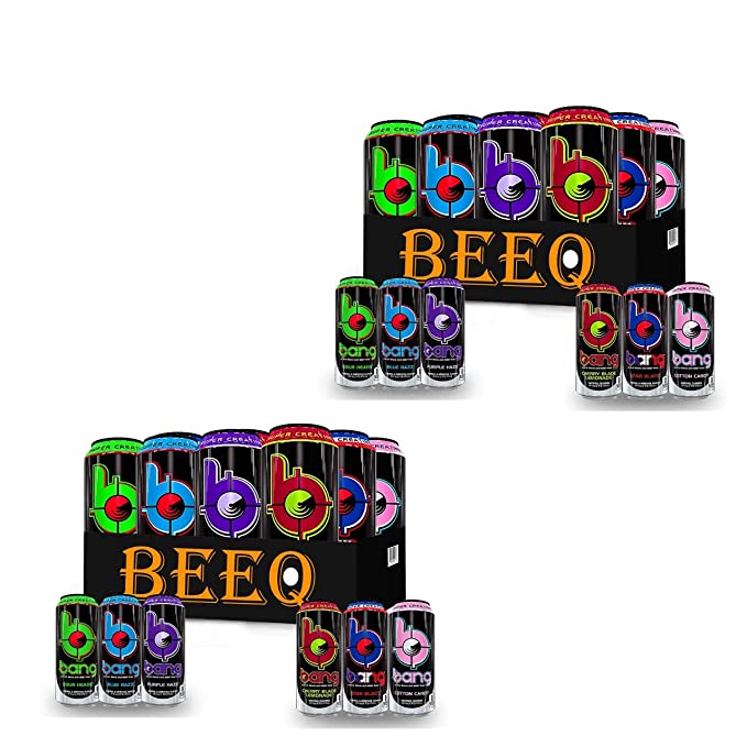  BEEQ Box Variety energy drinks , Bang - 352154300124
