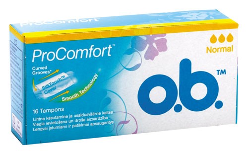 OB Pro Comfort Tampons Normal - 3574660234404