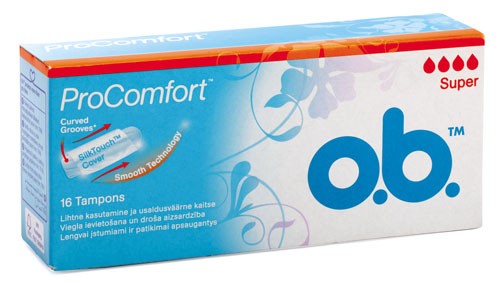 OB Pro Comfort Tampons Super - 3574660234527