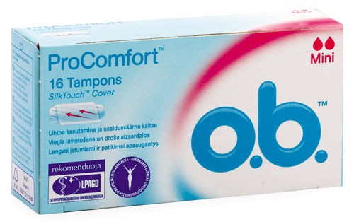 OB Pro Comfort Tampons Mini - 3574660244182