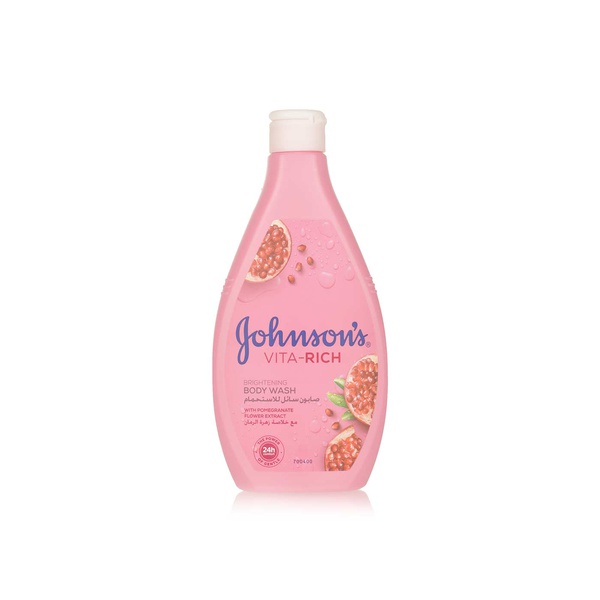 Johnson's Vita Rich pomegranate body wash 400ml - Waitrose UAE & Partners - 3574661093956