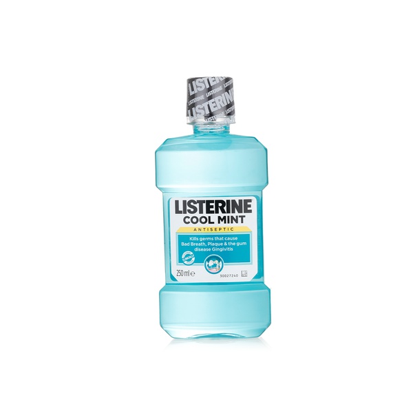 Listerine cool mint mouthwash 250ml - Waitrose UAE & Partners - 3574661177120