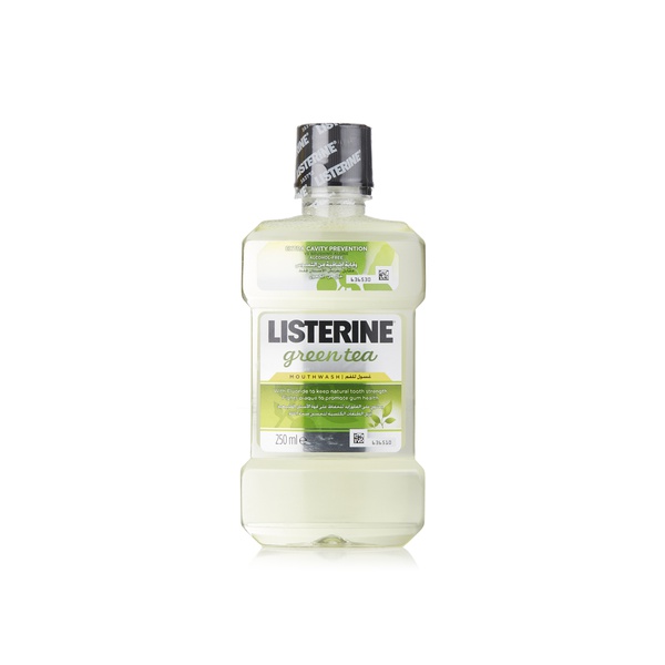 Listerine green tea mouthwash 250ml - Waitrose UAE & Partners - 3574661253350