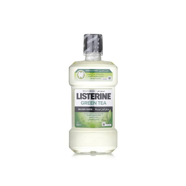 Listerine green tea mouthwash 500ml - Waitrose UAE & Partners - 3574661253367