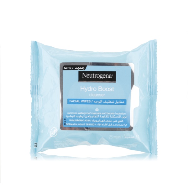 Neutrogena Hydro Boost wipes 25s - Waitrose UAE & Partners - 3574661291413