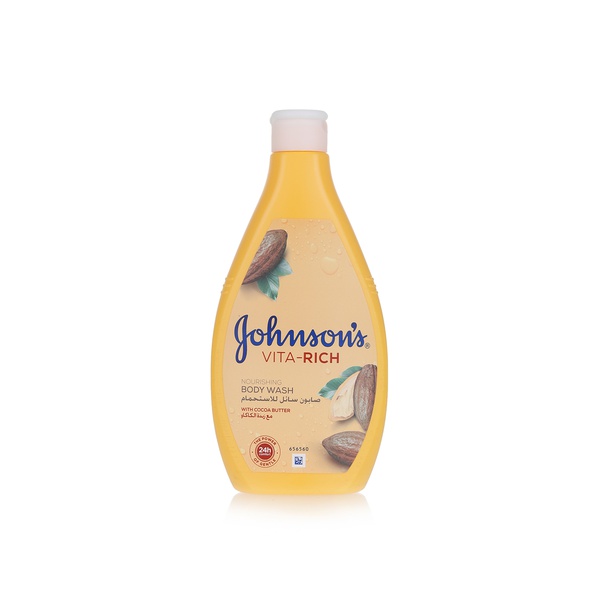 Johnson and Johnson vita rich cocoa butter body wash 400ml - Waitrose UAE & Partners - 3574661296128