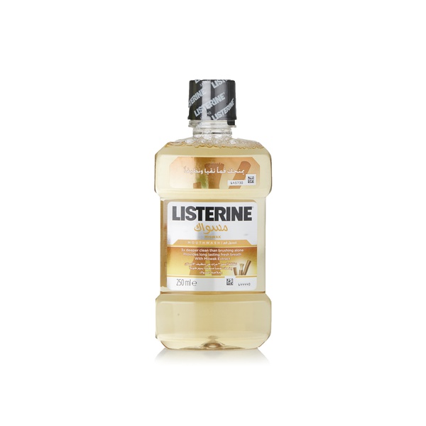 Listerine miswak mouthwash 250ml - Waitrose UAE & Partners - 3574661303925