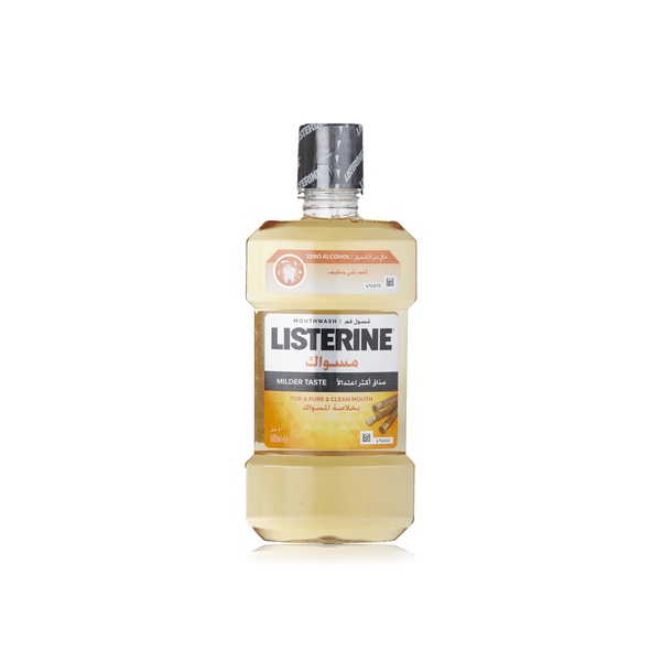 Listerine miswak mouthwash 500ml - Waitrose UAE & Partners - 3574661303932