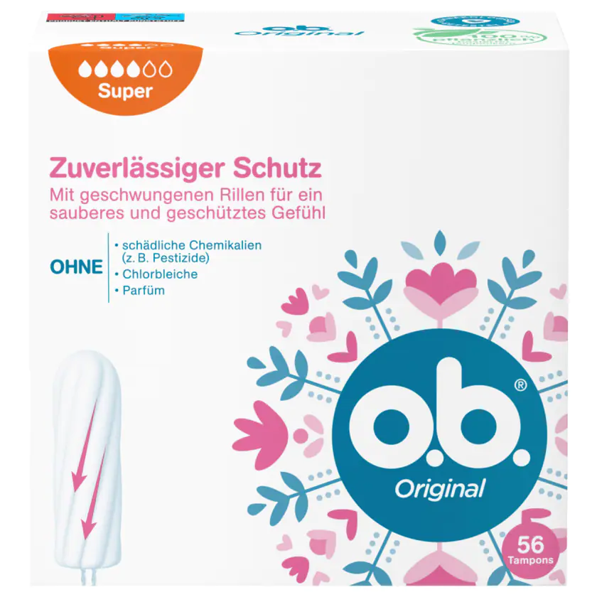 o.b. Tampons Original Super 56 Stück - 3574661322605