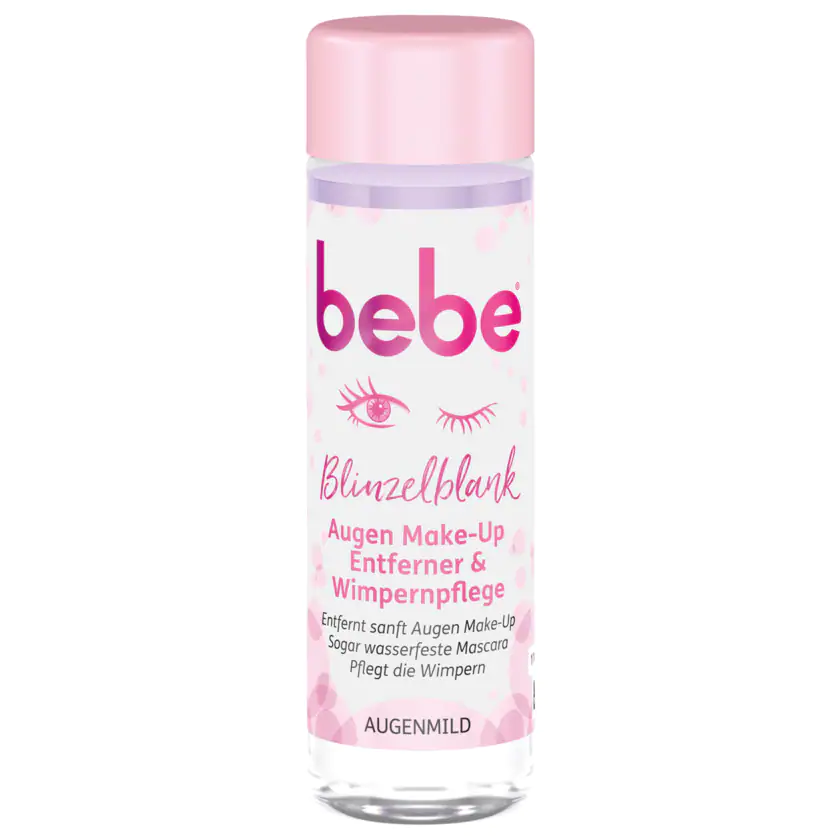 Bebe Augen Make-Up Entferner & Wimpernpflege 125ml - 3574661332901