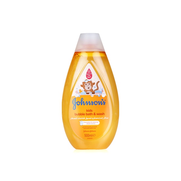 Johnsons kids bubble bath and wash 500ml - Waitrose UAE & Partners - 3574661427690