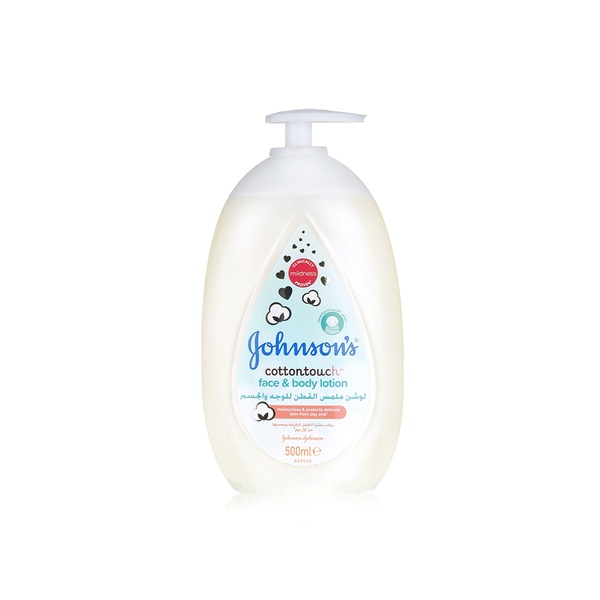 Johnsons baby newborn CottonTouch lotion 500ml - Waitrose UAE & Partners - 3574661427737