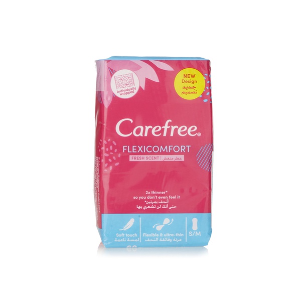 Carefree flexi comfort fresh panty liners 60s - Waitrose UAE & Partners - 3574661429328