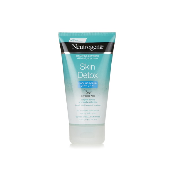 Neutrogena skin detox cooling scrub and gel 150ml - Waitrose UAE & Partners - 3574661430713