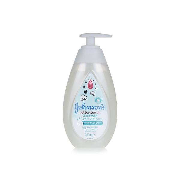 Johnsons newborn CottonTouch baby wash 300ml - Waitrose UAE & Partners - 3574661435343