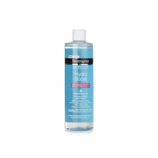 Neutrogena hydro boost triple micellar water 400ml - Waitrose UAE & Partners - 3574661450926