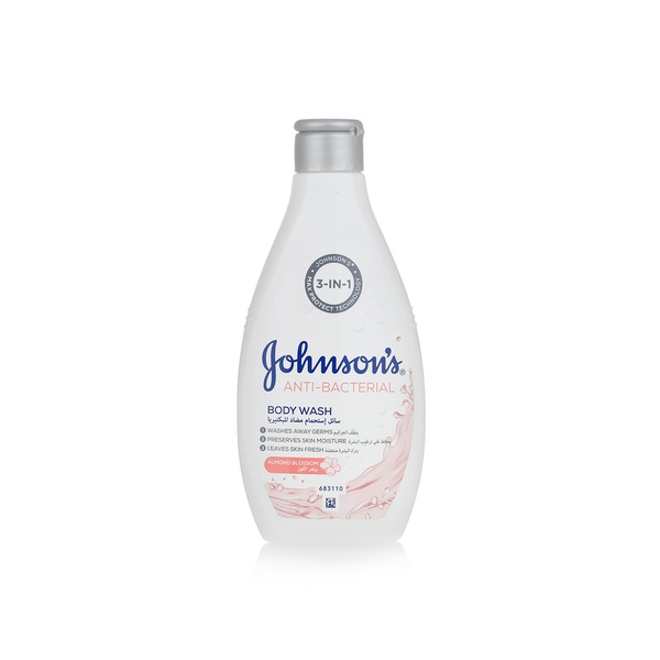 Johnsons & Johnsons antibacterial almond body wash 250ml - Waitrose UAE & Partners - 3574661465869