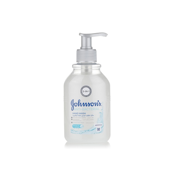 Johnson's anti-bacterial hand wash sea salts 300ml - Waitrose UAE & Partners - 3574661466040