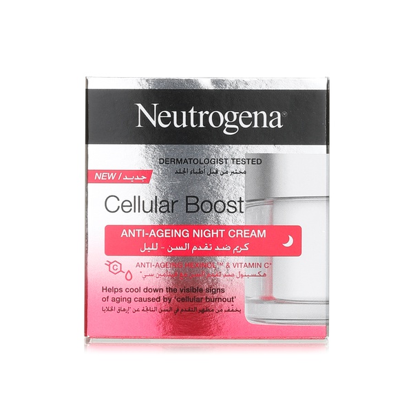 Neutrogena Cellular Boost anti-aging night cream 50ml - Waitrose UAE & Partners - 3574661476261