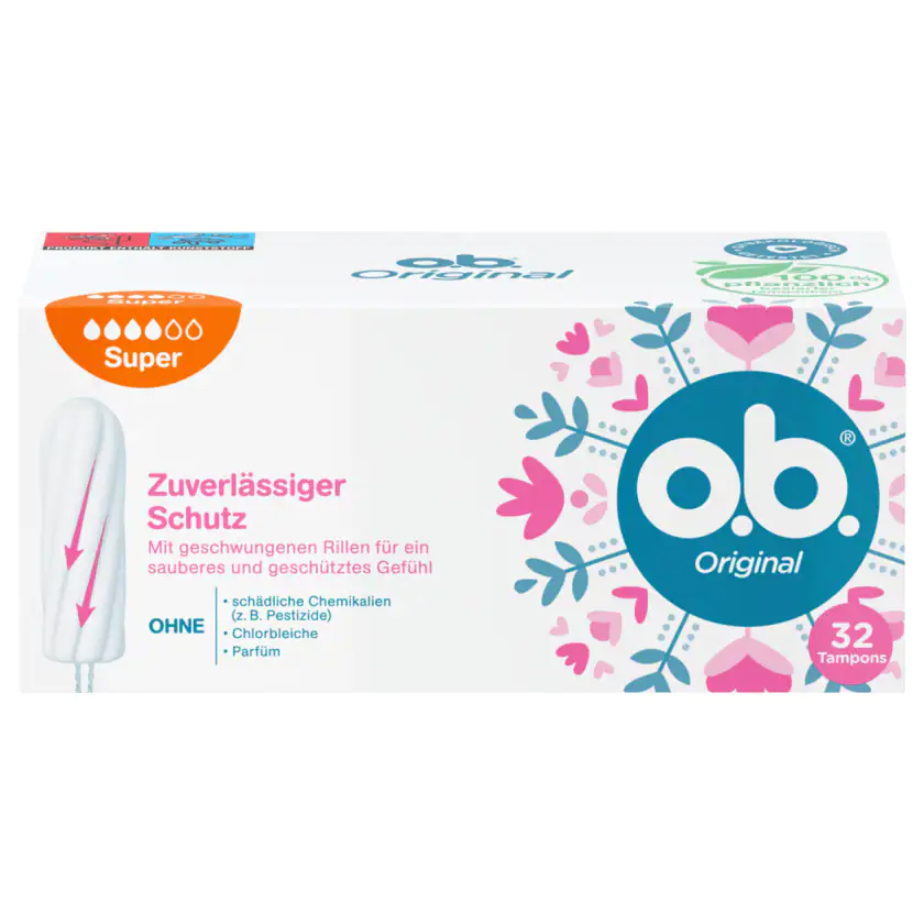 o.b. Tampons Original Super 32 Stück - 3574661618654