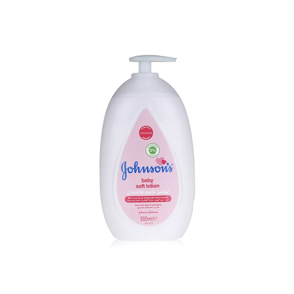 Johnsons baby soft lotion 500ml - Waitrose UAE & Partners - 3574669908023